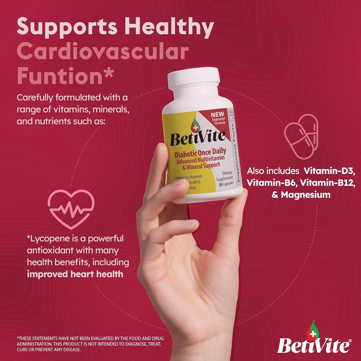 Multivitamínico mejora la función nerviosa y la salud ocular