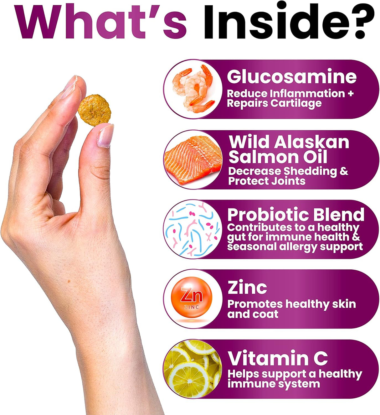 Vitaminas Multivitamínico masticable para perros