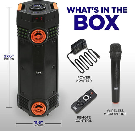 Altavoz PA portátil Bluetooth 300 W PYLE-PRO PPHP2694B