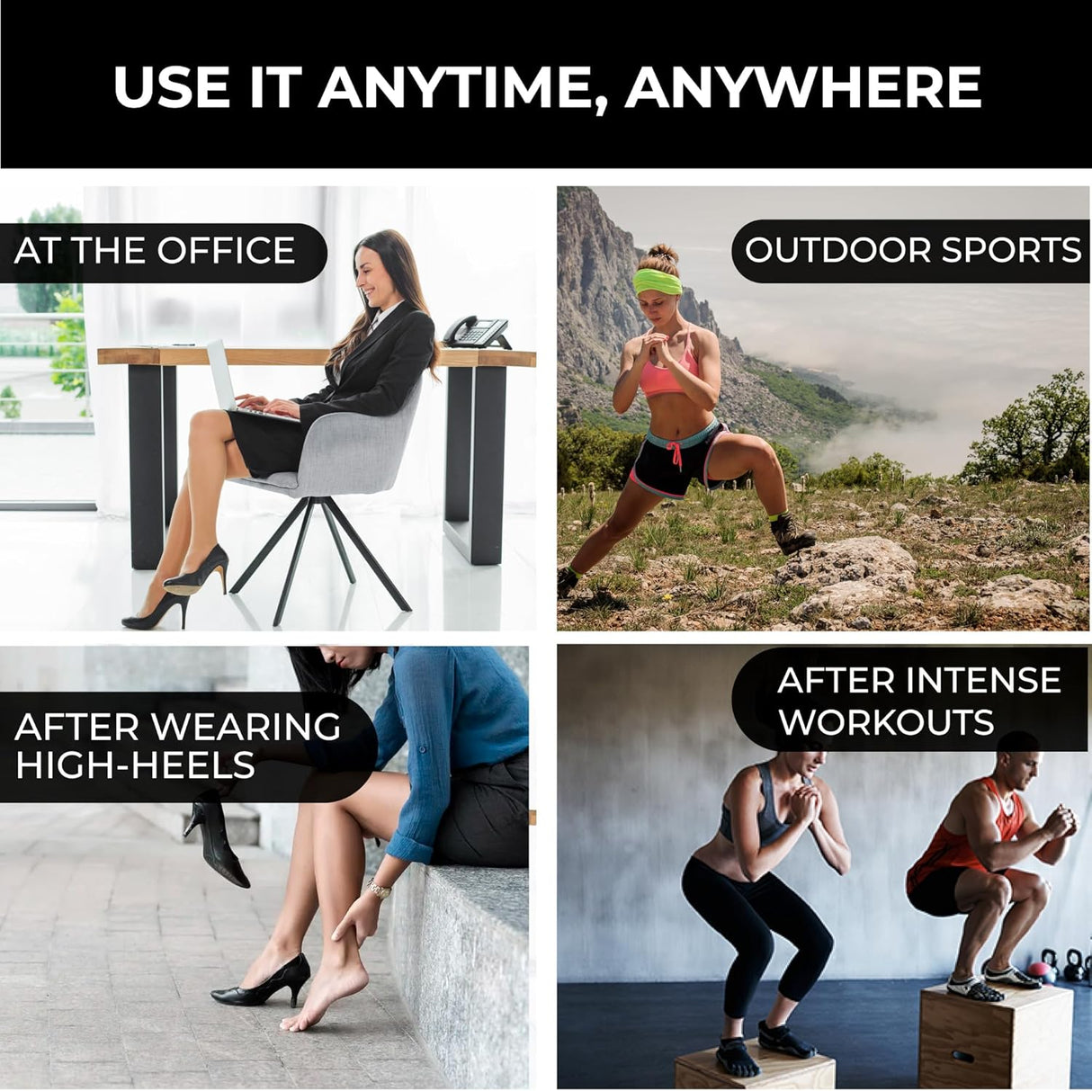 Masajeador de Pies para Neuropatía - Alivio y Circulación 3 en 1