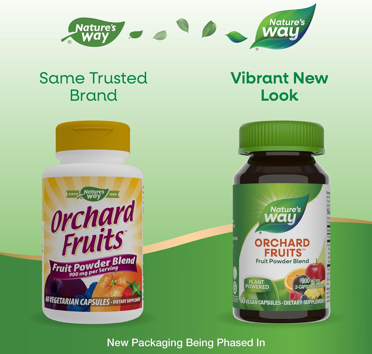 Suplemento Nature's Way mezcla de huerto de polvo de frutas