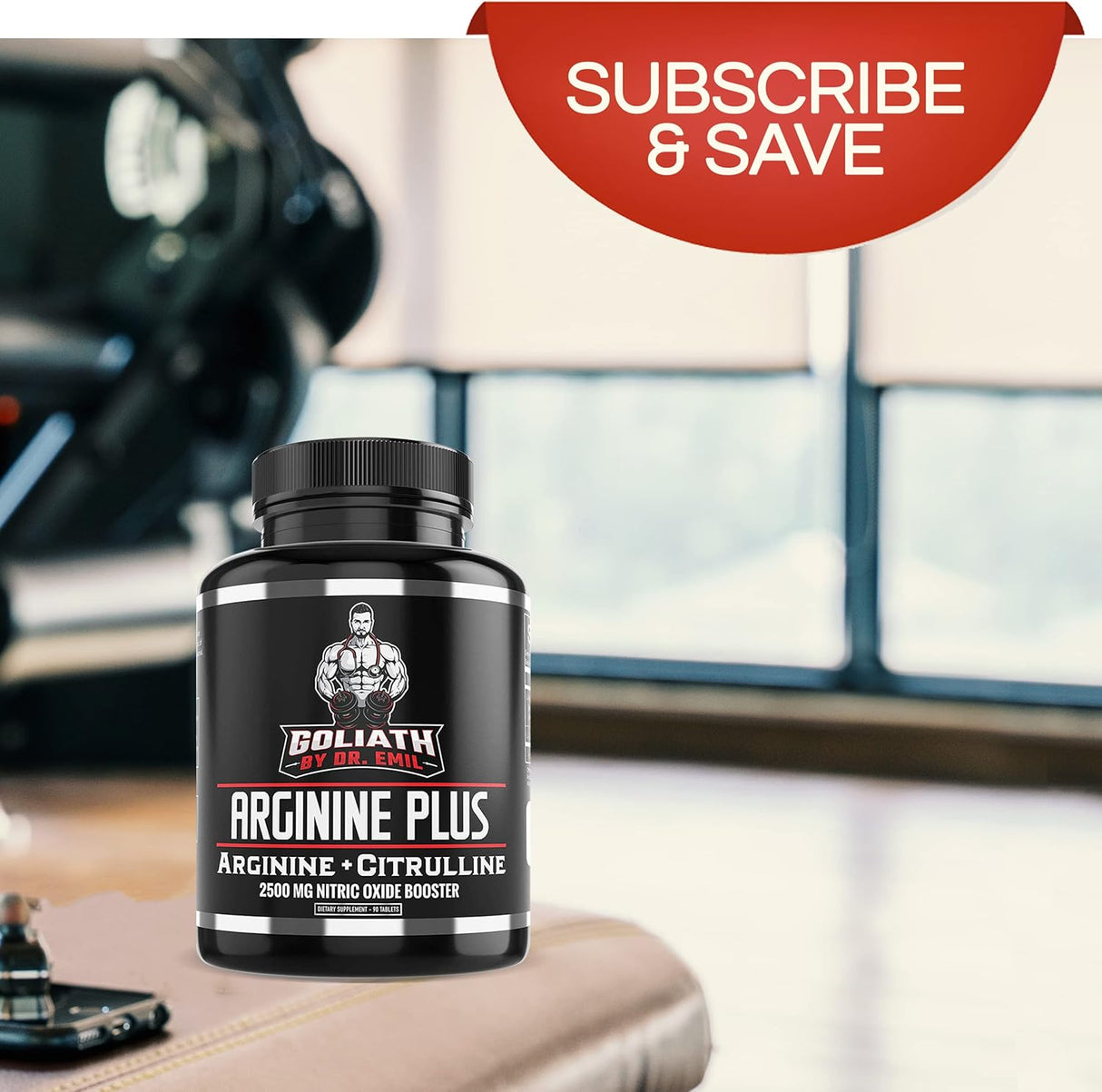 Suplemento ARGININE Plus - L arginina + L citrulina 2500 mg