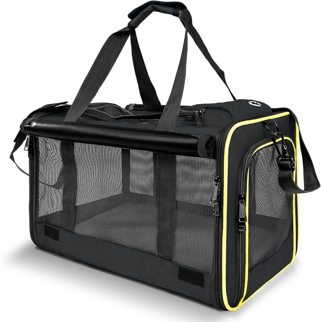 Transportador Suave para Gatos Grandes 20 lbs+ - Duradero 2 en 1