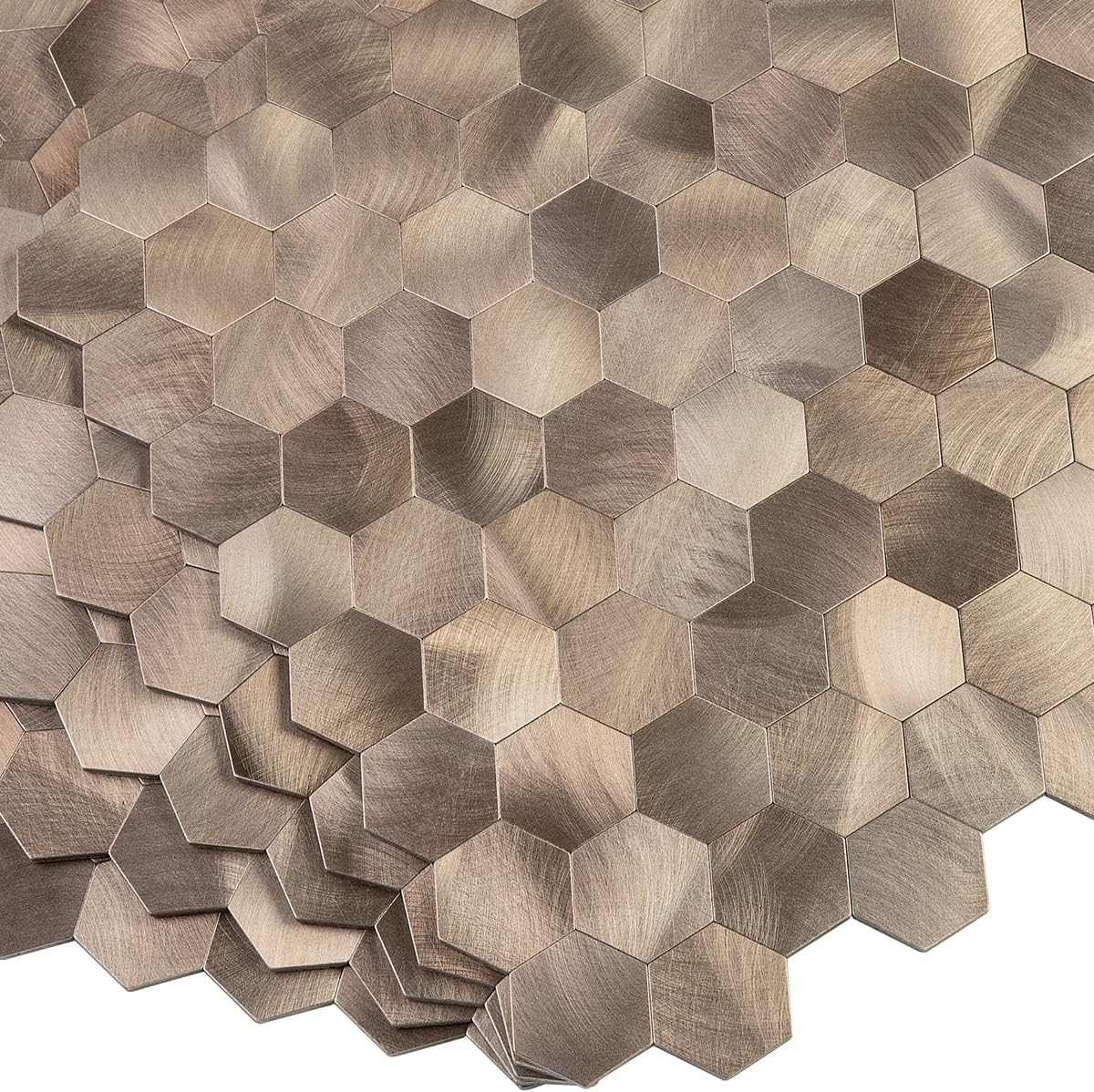Paneles Antiguos Hexagonales Peel and Stick LuxuryWall 5pack