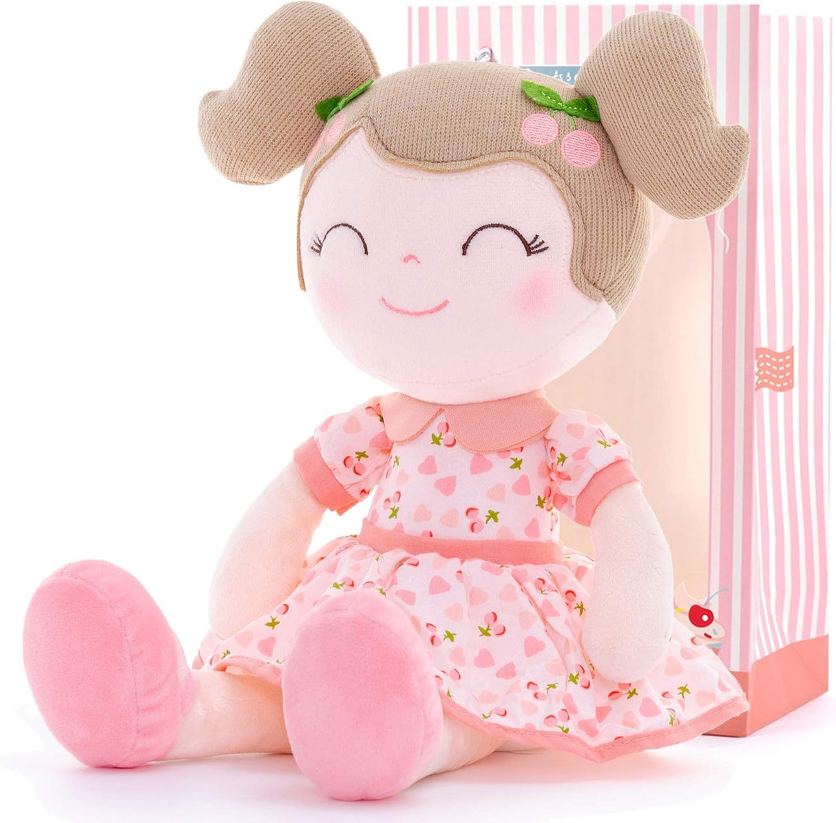 Peluche de Muñequita Gfts Combinación rosada 16 pulgadas