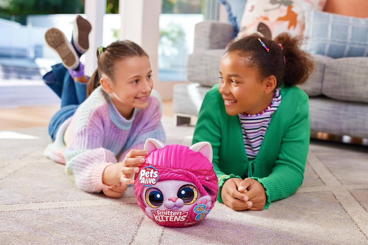 Muñeca Interactiva Smitten Kittens de ZURU con 10 Sonidos