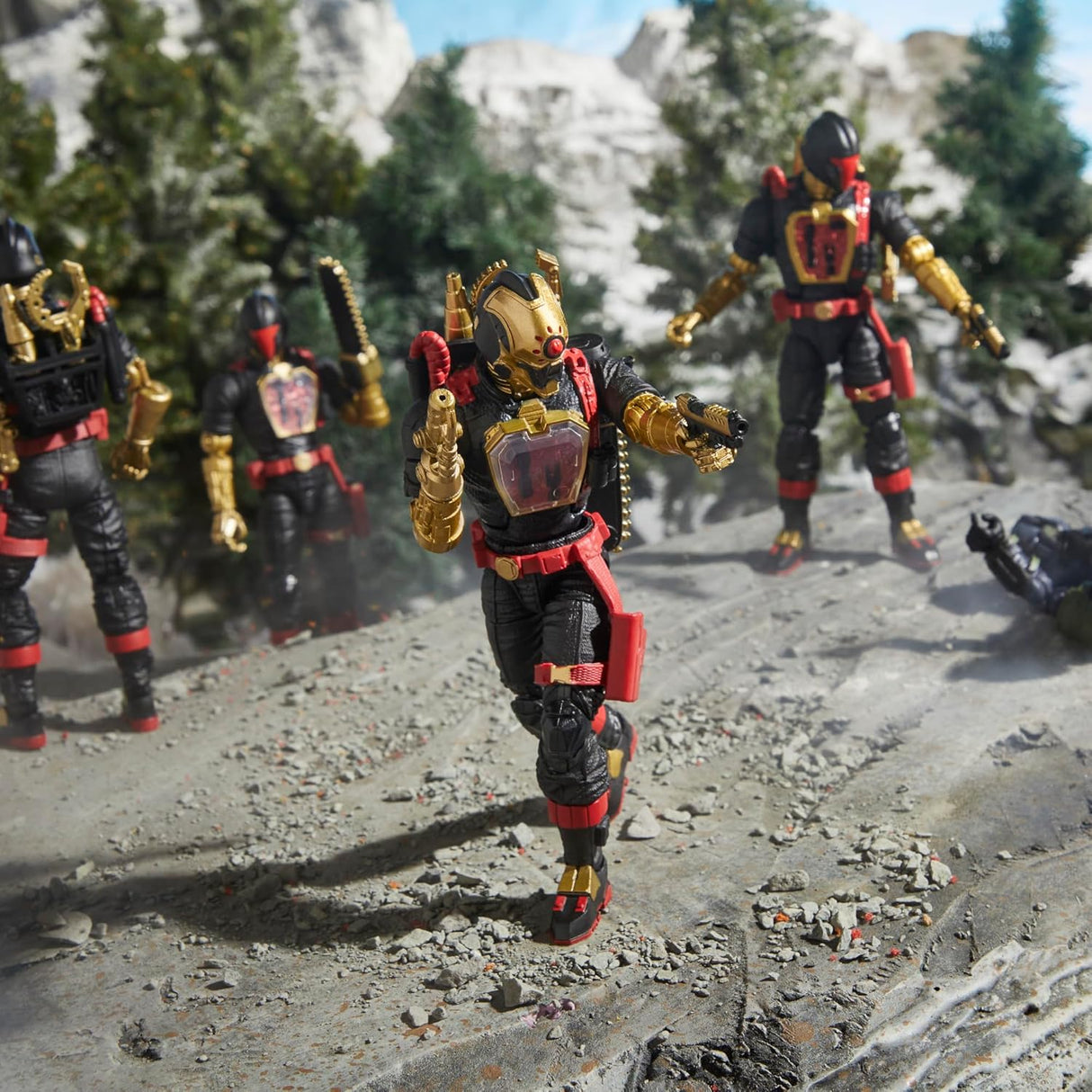 G.I. Joe Figura de Acción #134 Iron Grenadier B.A.T. 6 Pulgadas