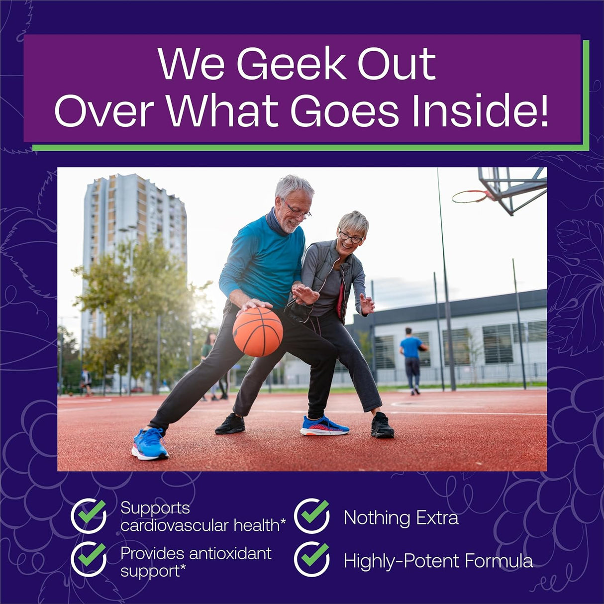 Suplemento ResVitále Resveratrol 500 mg 60 cápsula vegetal