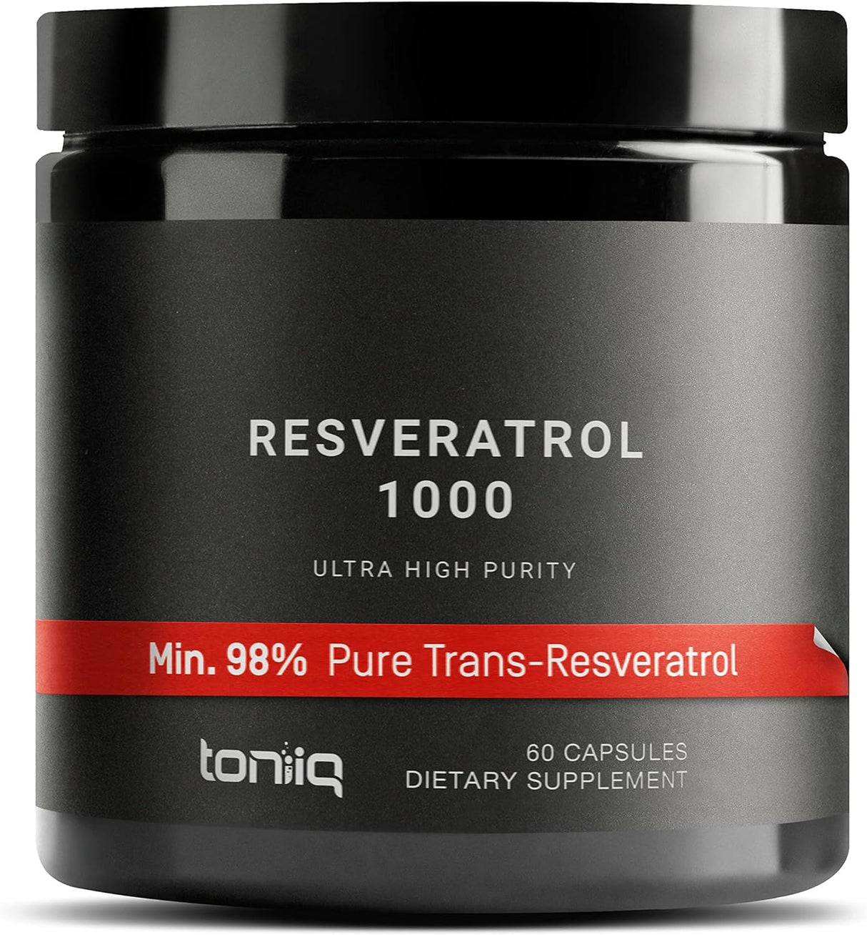 Suplemento Resveratrol trans de ultra alta potencia 60 cáp