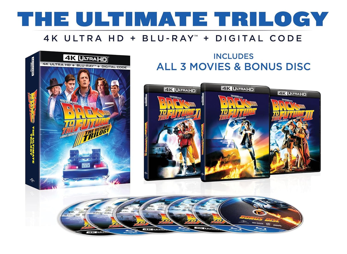 Volver al Futuro: La Trilogía Definitiva 4K Ultra HD + Blu-ray