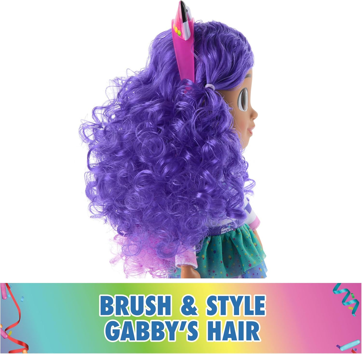 Muñeca Gabby, 13 con Sonidos y Orejas Reversibles, 3+ Años