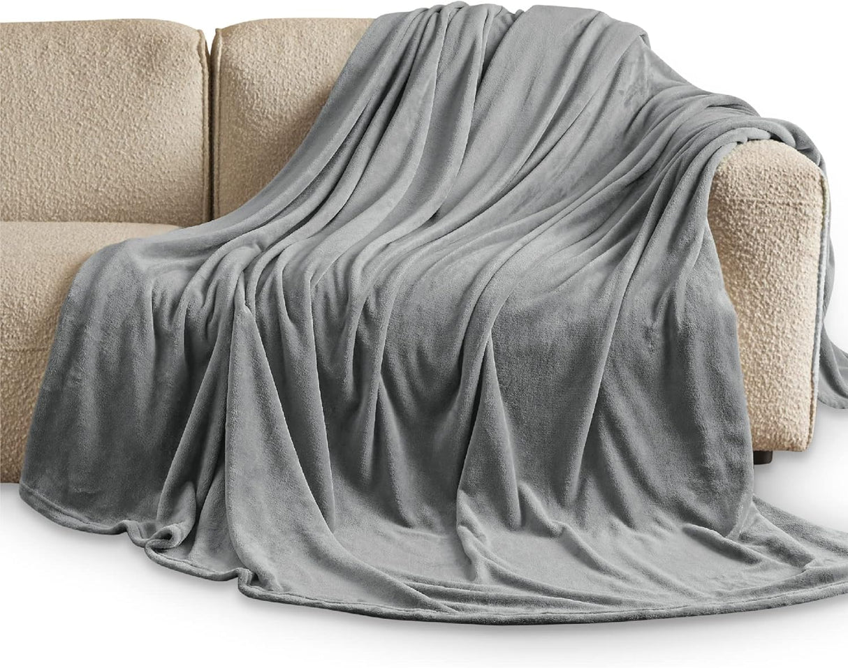 Manta Fleece Cama Queen Bedsure - Suave, Ligera, 90x90 pulgadas