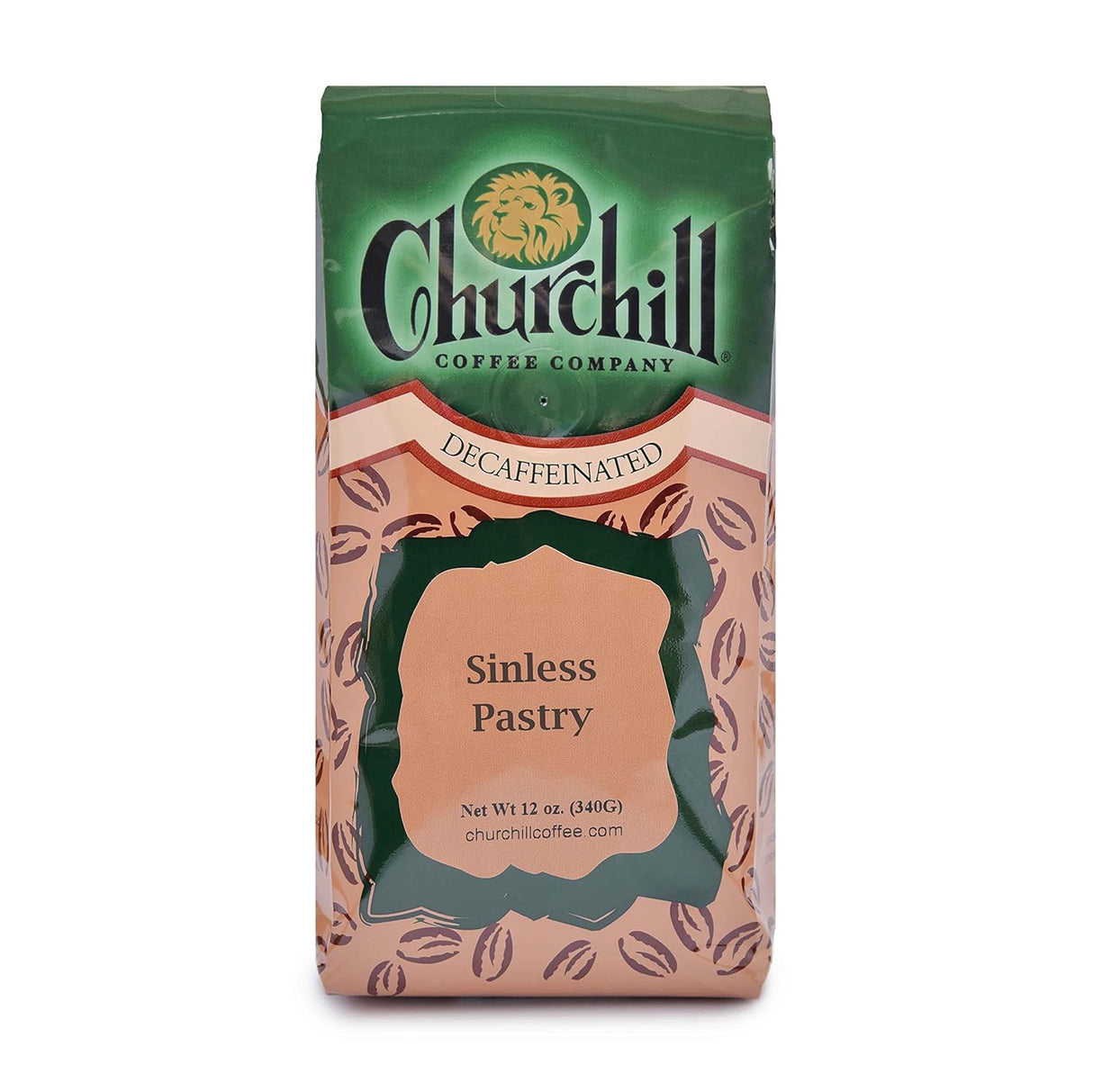 Pastelería Sin Cafeína Churchill 12 oz - Molido (Descafeinado)