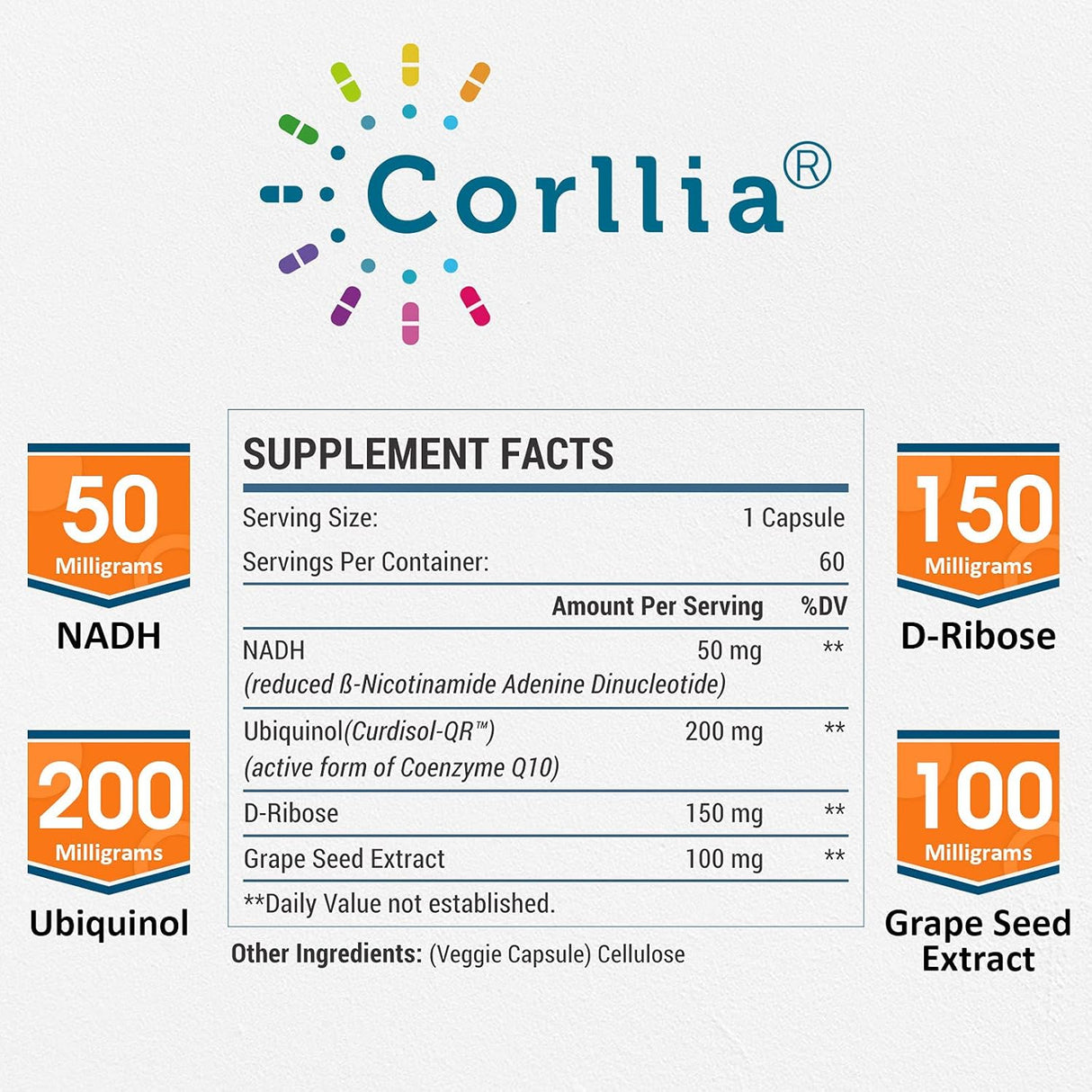 Suplementos Alimenticios suplemento NAD para energía