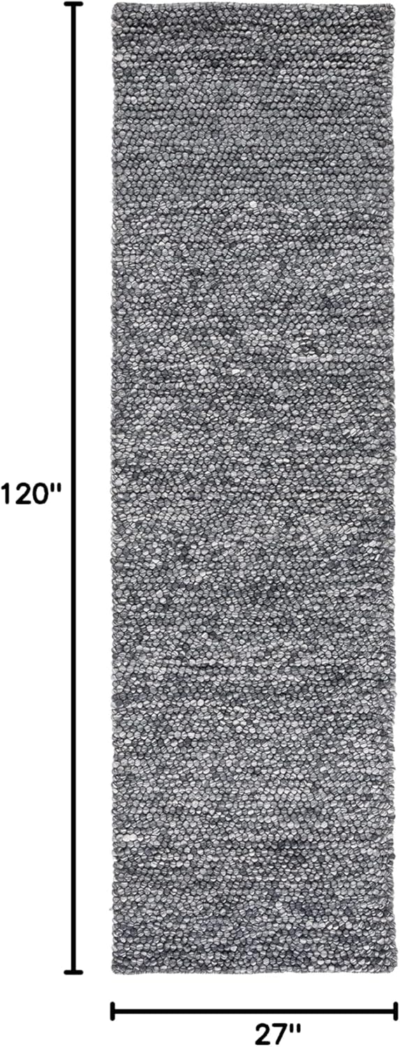 Corredor de Alfombra Hecha a Mano de Lana, Ideal para Áreas de Tráfico (NAT620H)