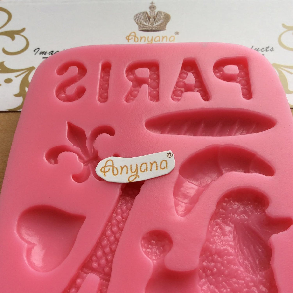 Molde de pastel de pastade silicona Fondant decoración