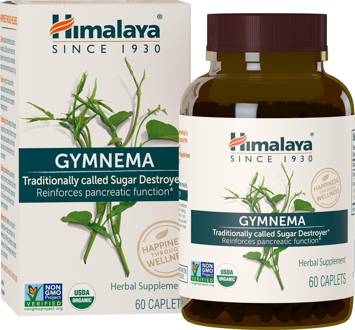 Cápsulas Orgánicas de Gymnema Sylvestre 700 mg Pack 2 Meses