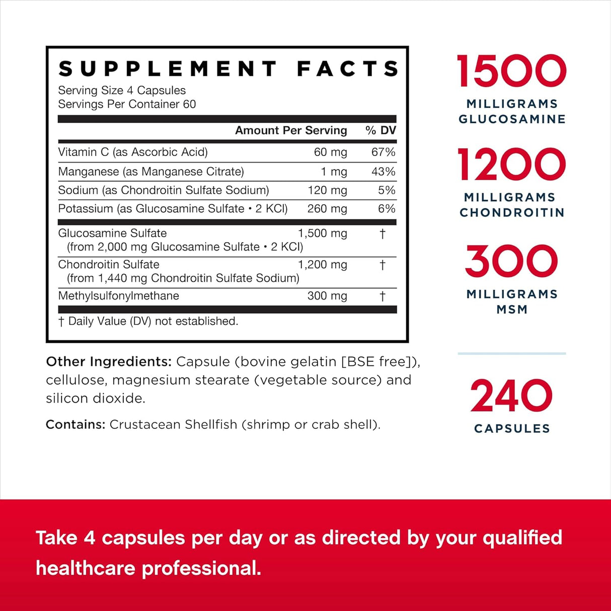 Suplementos Alimenticios glucosamina