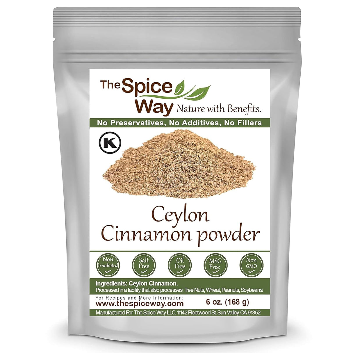 Canela Ceylán en Polvo - The Spice Way - 6 oz, 100% natural
