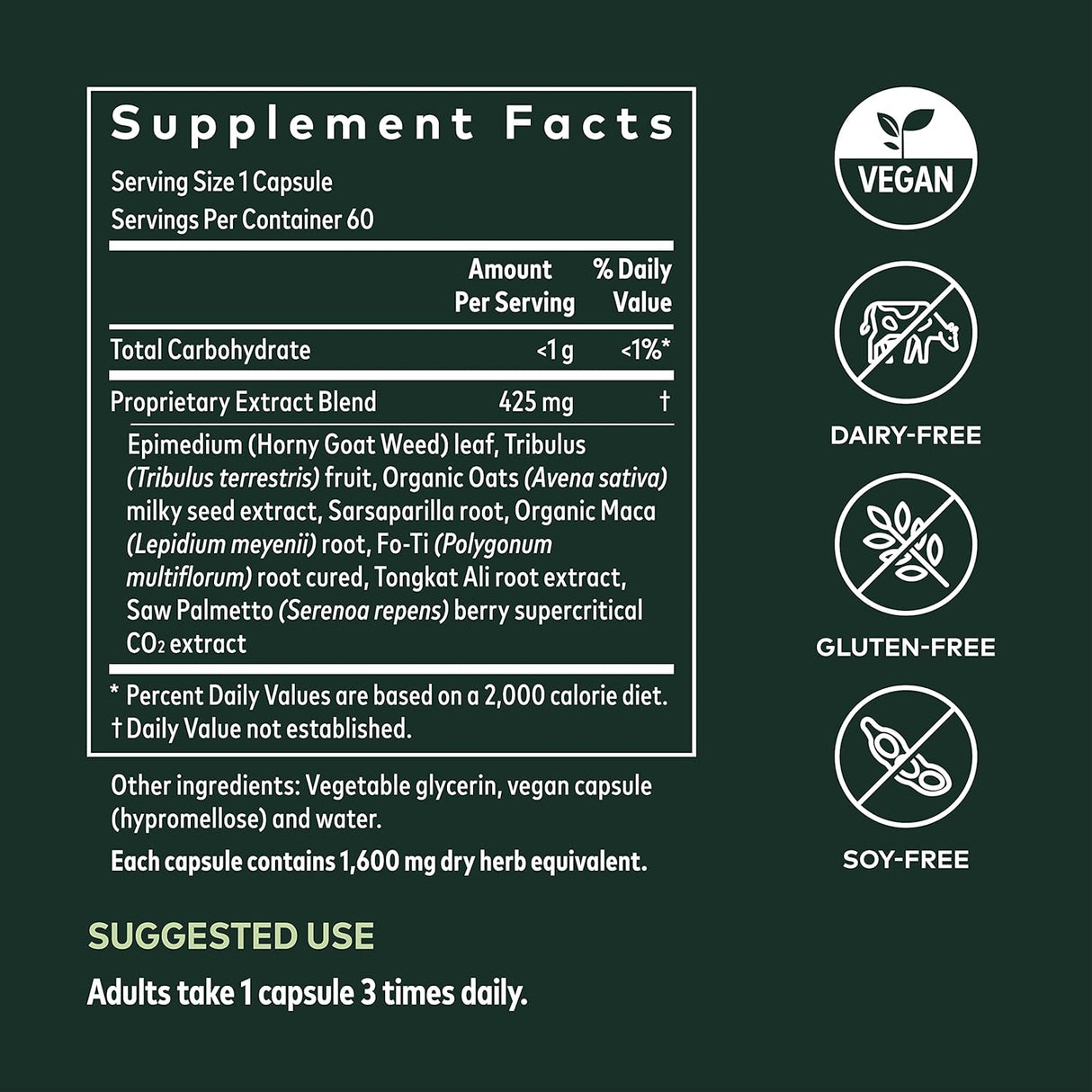 Suplementos Alimenticios apoya la resistencia para hombres