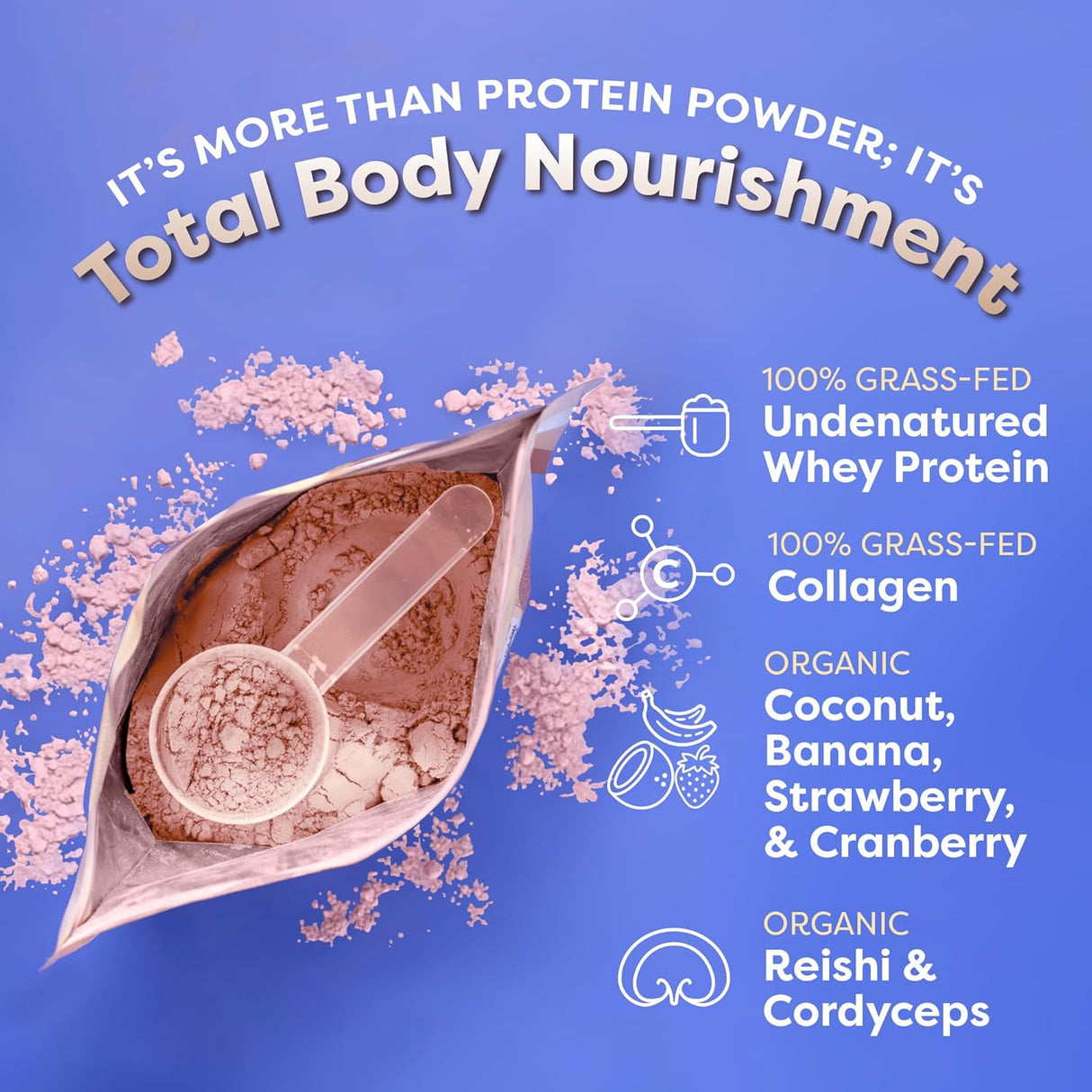 Batido de Proteína FlavCity, Suero 100% Grass-Fed, 25g Proteína