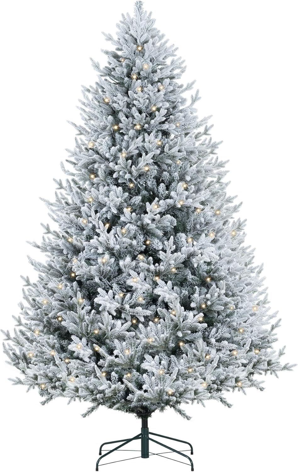 Árbol de Navidad Artificial Naomi Home 6.5ft Preiluminado 2456 Ramas