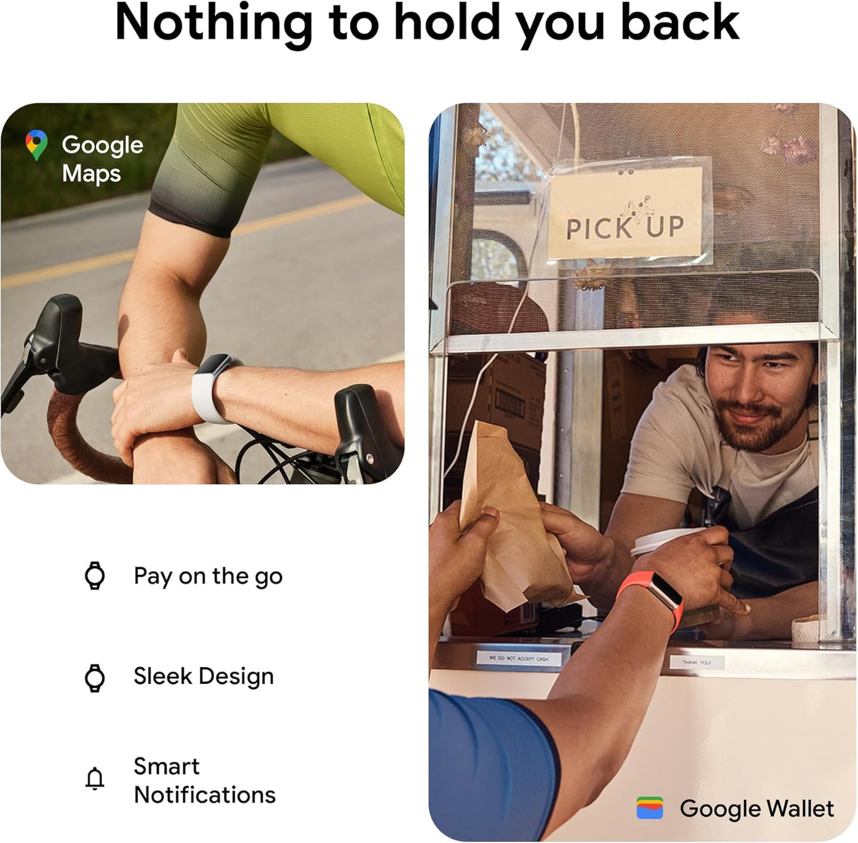 Fitbit Charge 6 con apps de Google, ritmo cardíaco y GPS