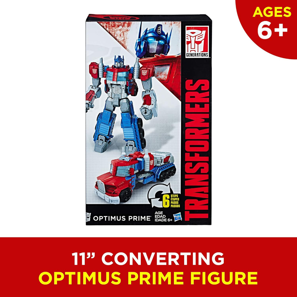 Figura de Acción Optimus Prime - Transformers, 11 pulgadas