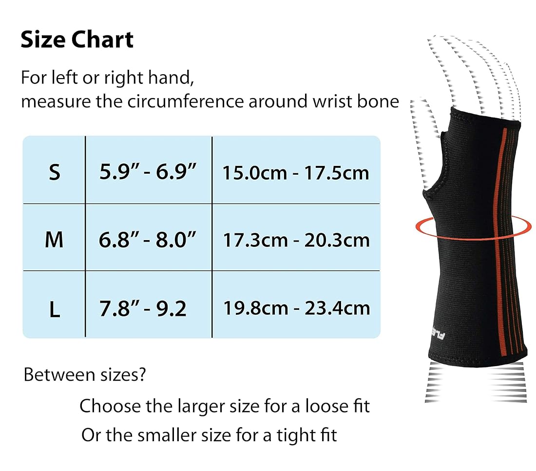 Brazalete de compresión de la manga de la muñeca