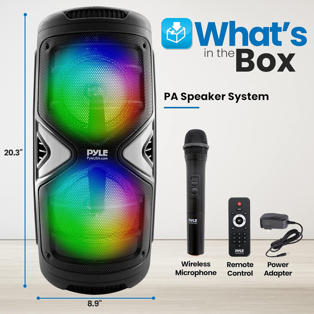 Altavoz Bluetooth PA portátil PYLE-PRO PPHP2818B