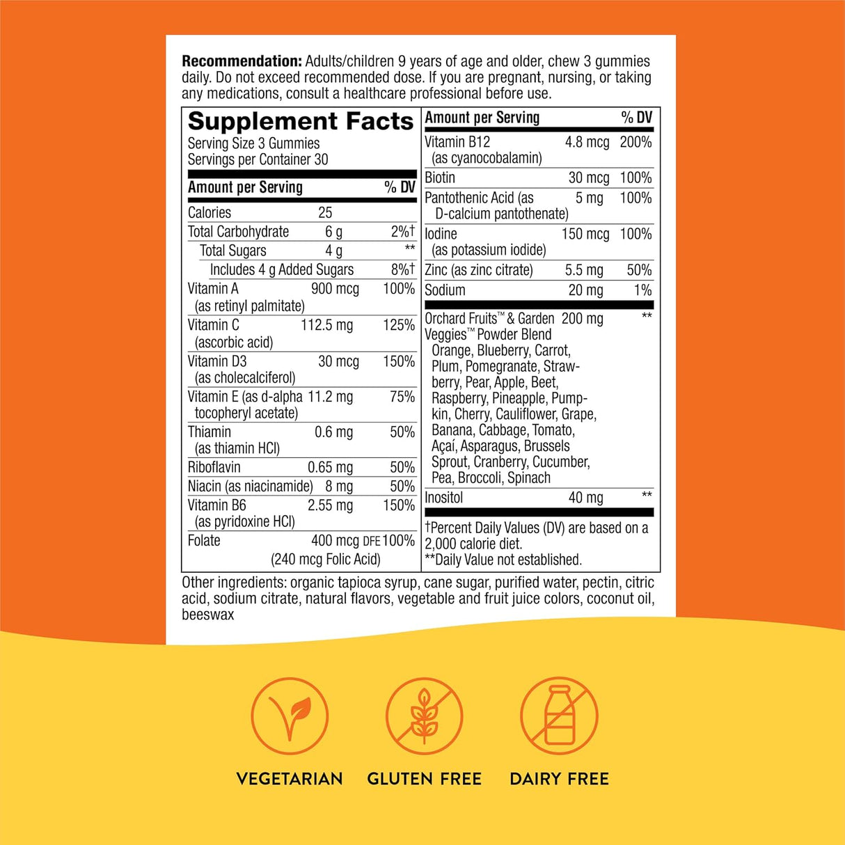Multivitamínicas prémium para adultos