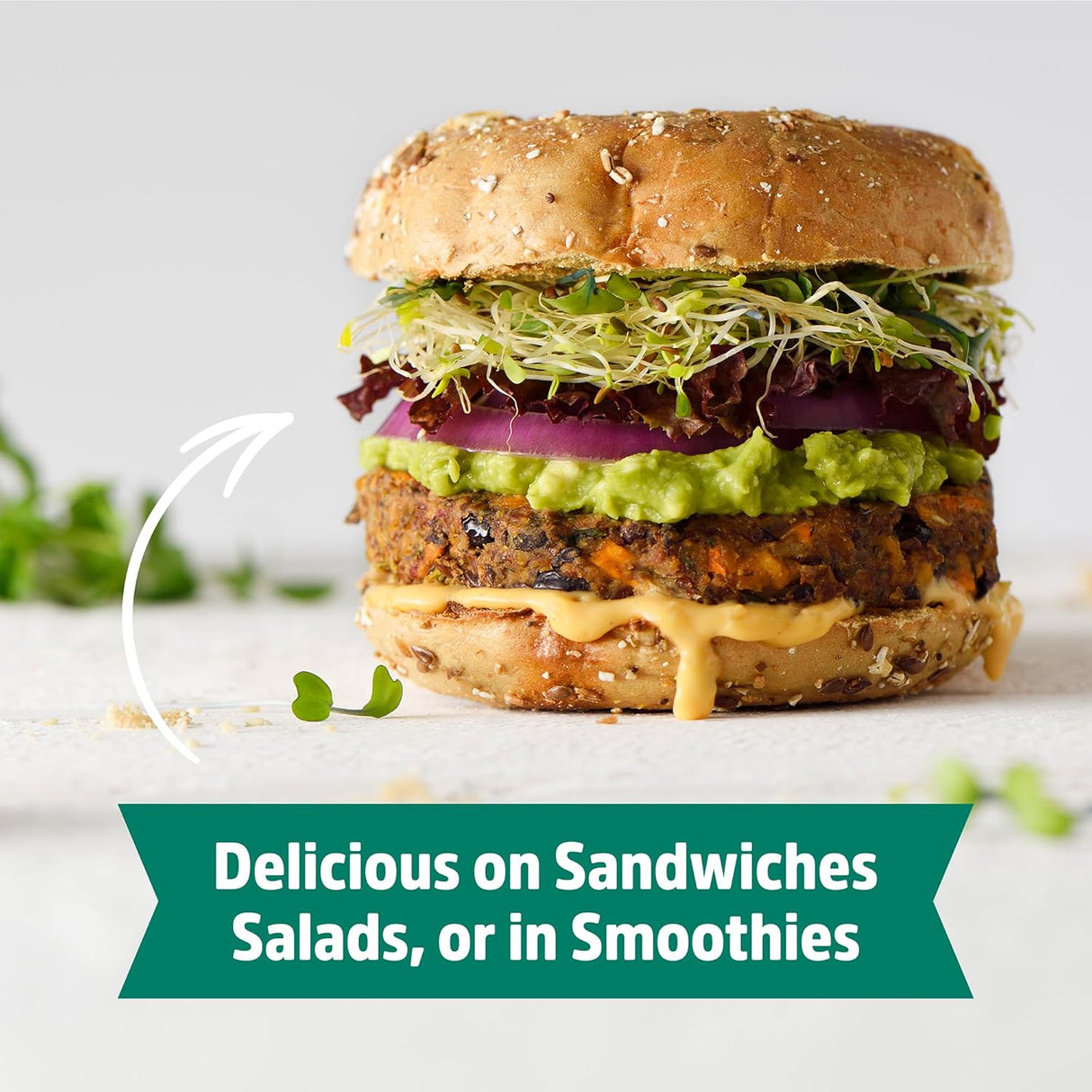 Semillas de Alfalfa 100% Orgánicas Back to the Roots 1 Libra