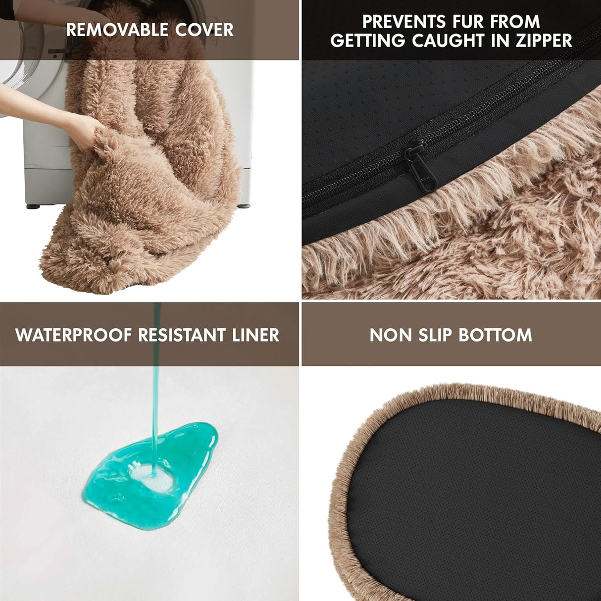 Cama ortopédica para perros XL, anti ansiedad, espuma soporte