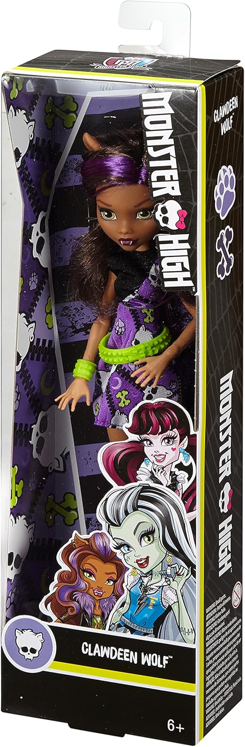 Muñeca Clawdeen Wolf de Monster High, licántropa, colección 2023