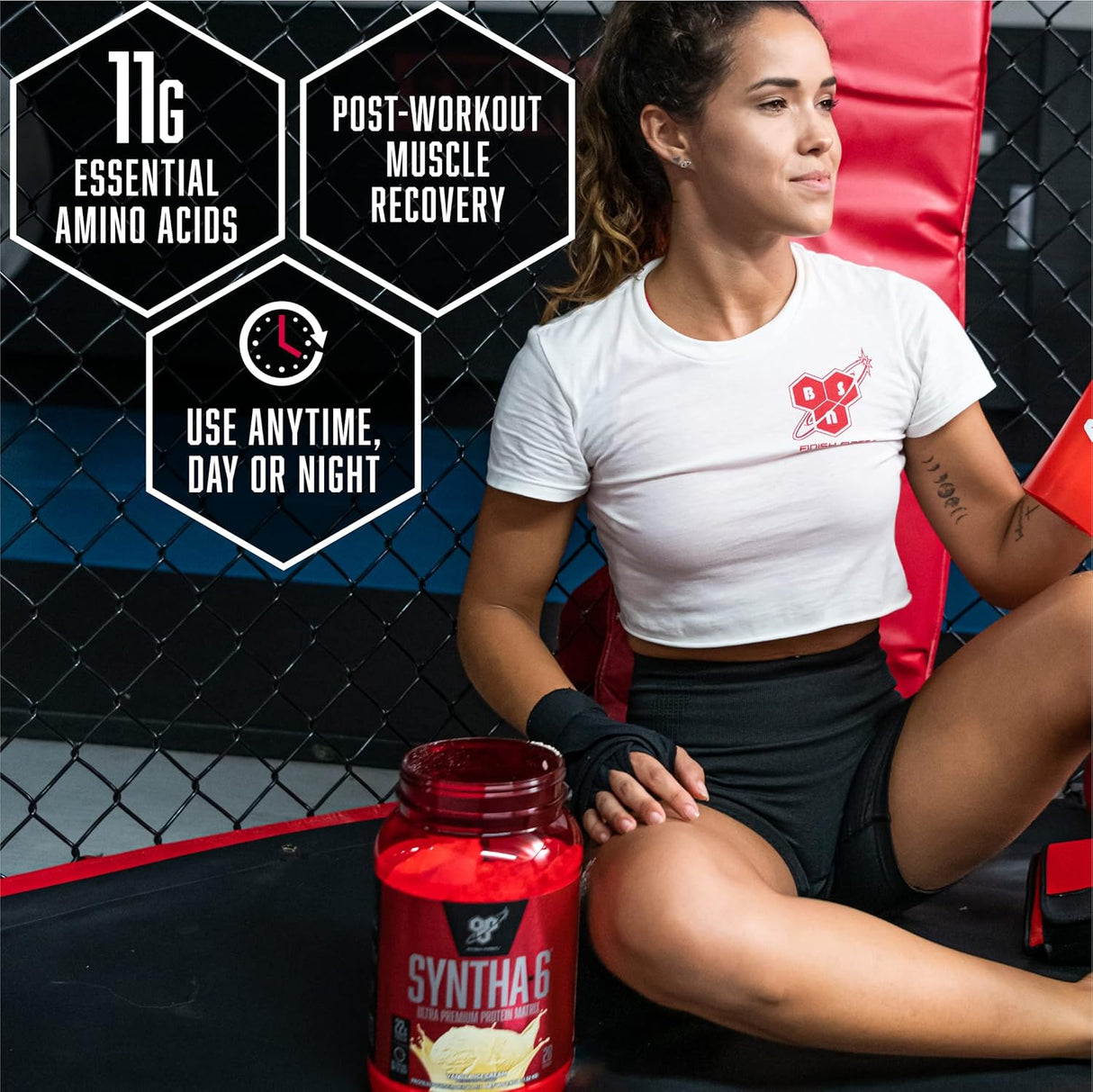 BSN SYNTHA-6 Edge Proteína en Polvo, 24g, Vanilla, 28 serv.