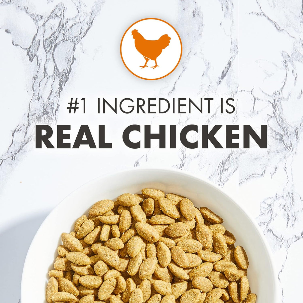 NUTRO WHOLESOME ESSENTIALS - Alimento seco natural para gatos, control de bola de pelo para gatos adultos, receta de pollo y arroz integral, croquetas para gatos, bolsa de 5 libras