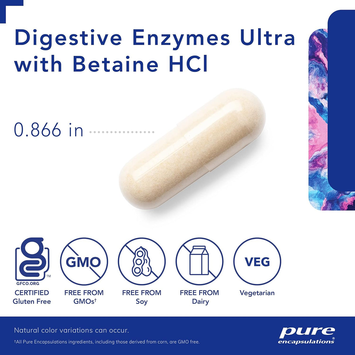 Suplemento Enzimas digestivas Ultra con betaína HCl 180 und