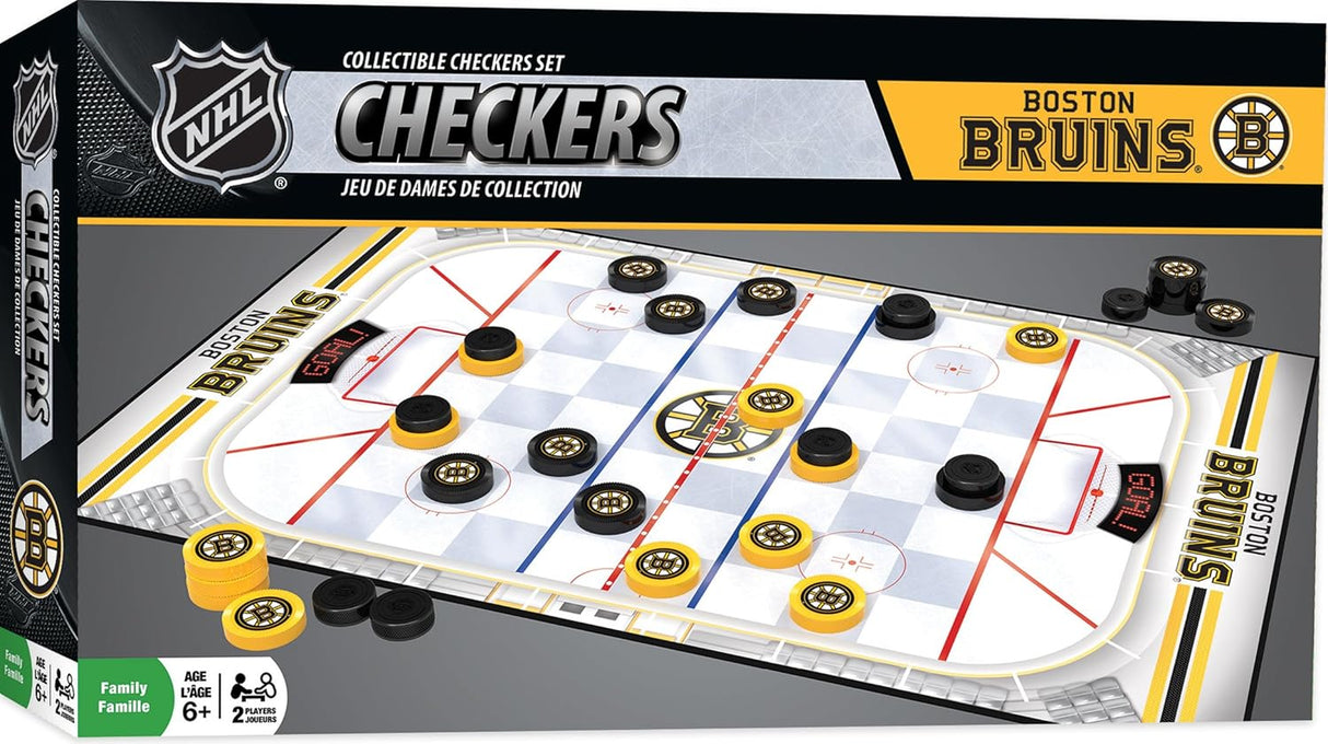 Juego de Damas NHL Boston Bruins, Pequeño, Modelo 41485