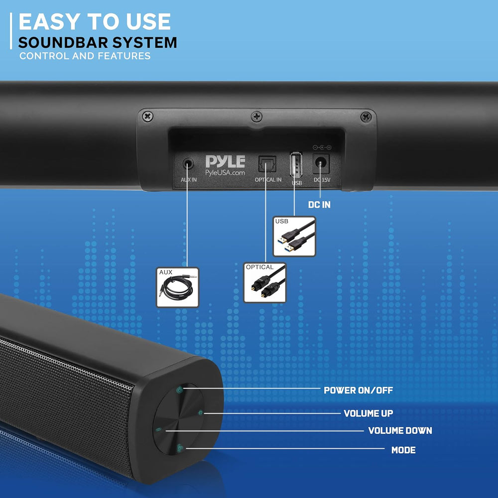 Barra de sonido PYLE-HOME PSBV110B
