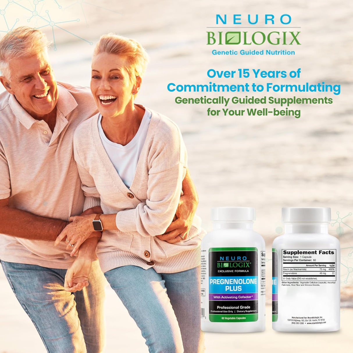 Suplemento de Pregnenolona Plus - Energía y Equilibrio Hormonal