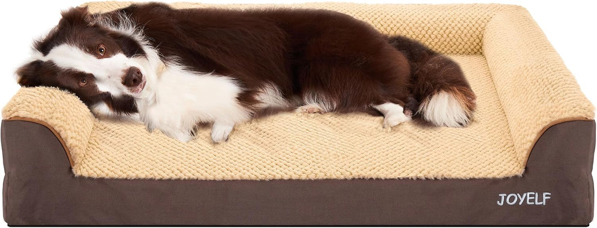 Cama Orthopédica para Perros Grandes JOYELF U-Shape Foam