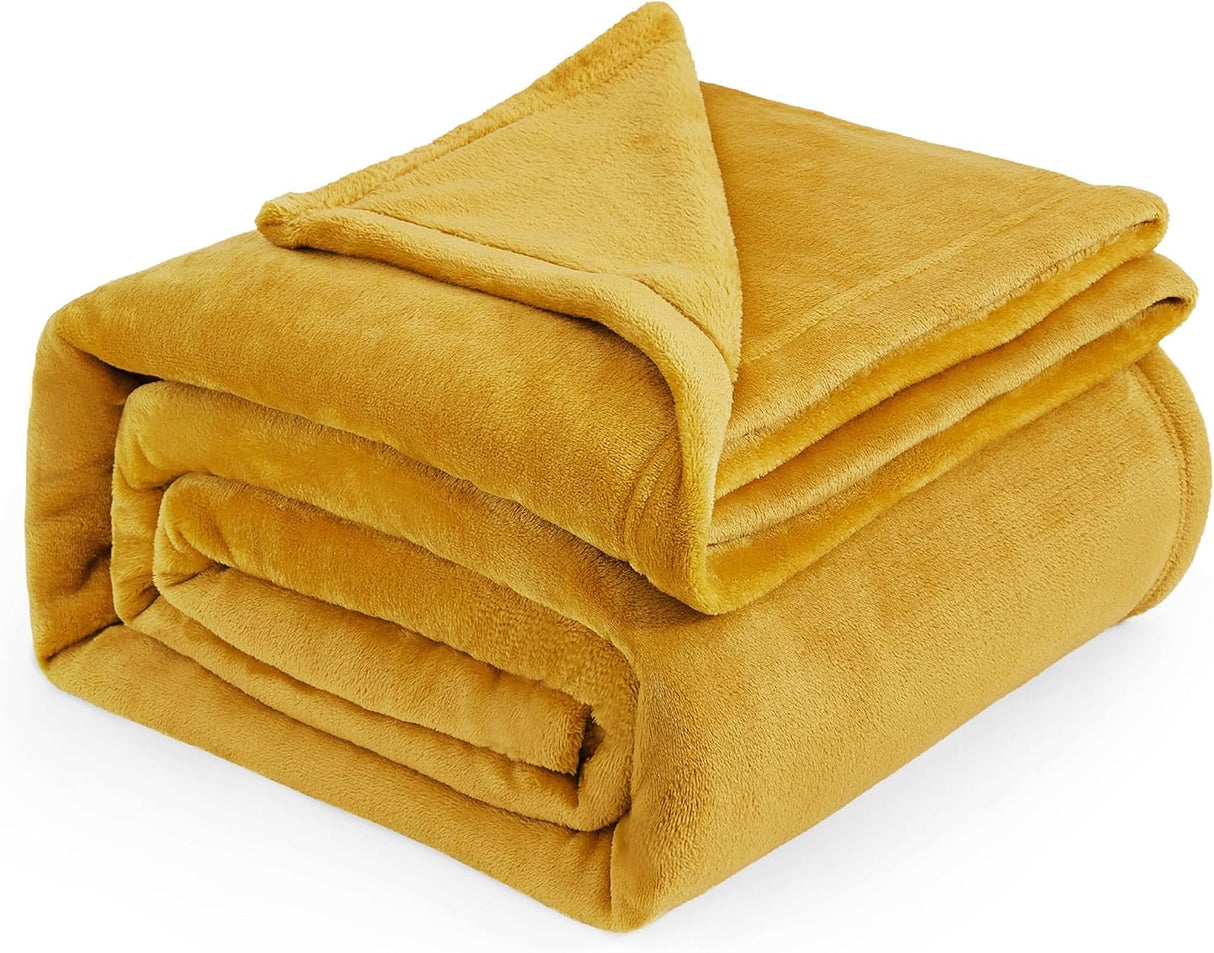 Manta Fleece Queen Bedsure - Suave, Ligera, Microfibra 90x90