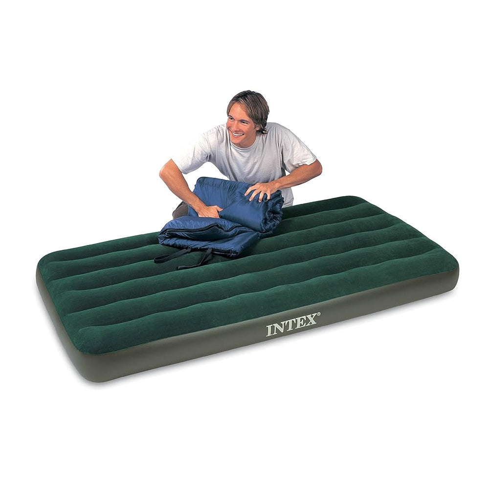Kit de cama de aire Intex Prestige Downy con bomba  batería