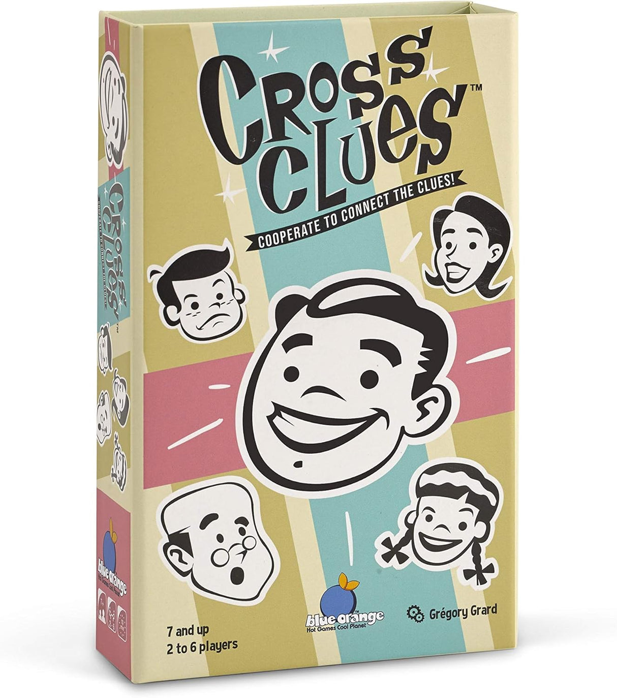 Cross Clues - Blue Orange Juegos Cooperativo para 2-6 Jugadores