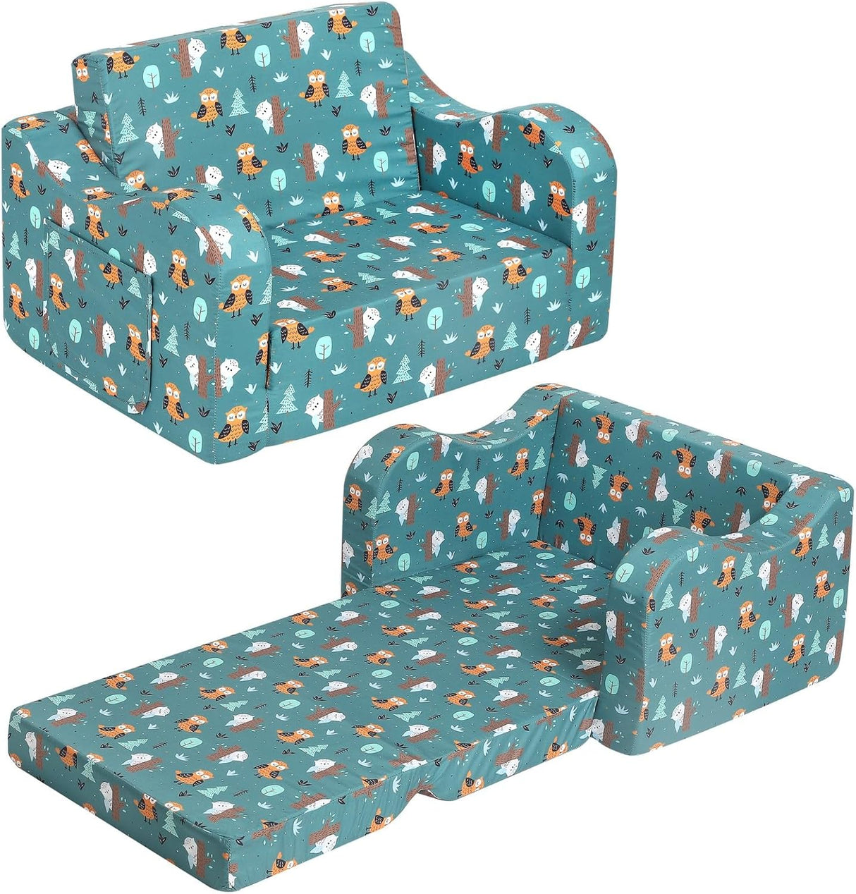 Silla infantil plegable convertible a cama Unisex para niños