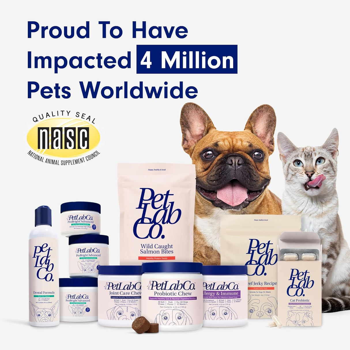 Probioticos para Perros PetLab Co., Salud Digestiva 30 Chews