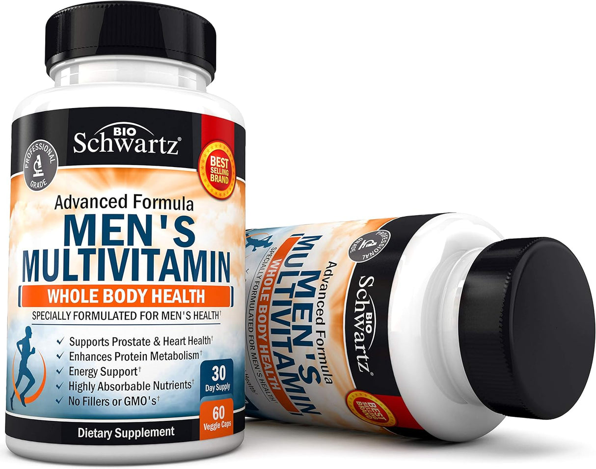 Multivitamínico para hombres con vitaminas y zinc