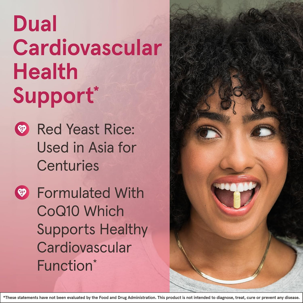 Suplemento Jarrow Formulas Red Yeast Rice 1200 mg & Co-Q10