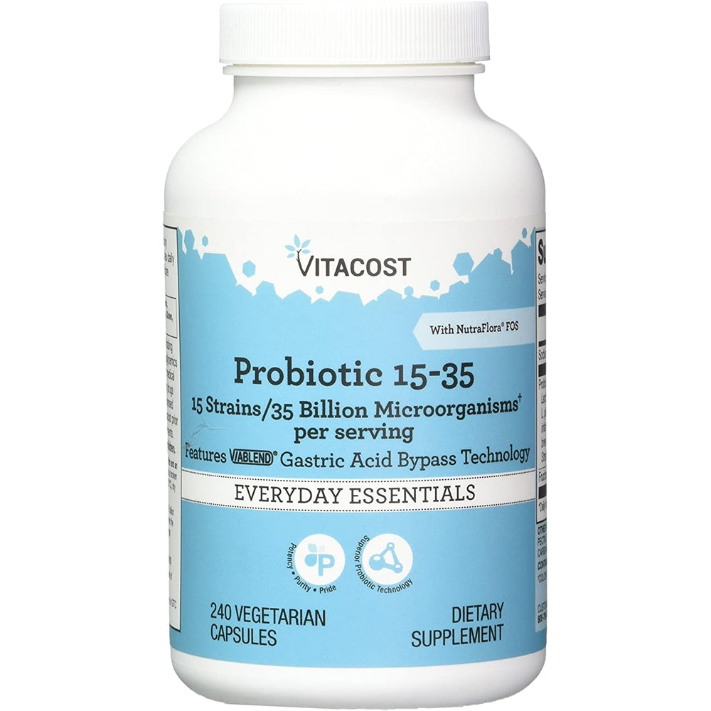 Suplementos vitacost Probiotico 15 – 35 240 Cápsulas