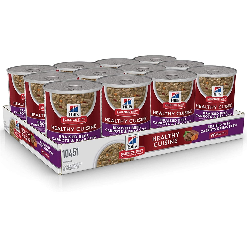 Alimento para Perros variado húmedo enlatado carne de res